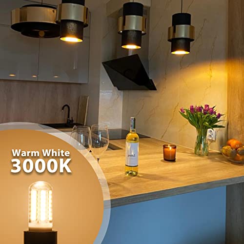 Ruledne Dimmable E17 Led Bulbs Under Microwave Over Stove Lights, Warm White 3000K, 40W Incandescent Equivalent, Pack Of 4 #TOP6
