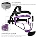 Dinictis Softball Face Mask, Lightweight, Comfortable, with Wide Field Vision, Durable and Safe Face Guards, Premium Protective Softball Fielder's Mask-Purple-Child(S)