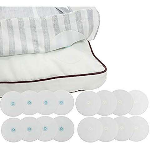 Acoser Comforter Clips,Corner Keeper Duvet Cover Snap,Fit All Thickness Quilt and Duvet,Keep Your Quilt in The Cover(16 PCS) Cover