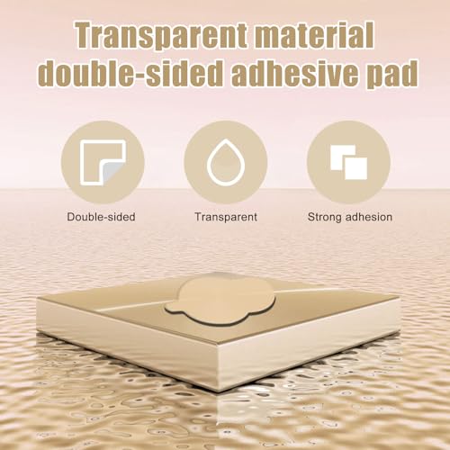 220 Stück Klebebänder für Sonny Baby, Entfernbare Durchsichtige Klebepunkte 2-Seitig Wasserdicht Run Kittband Ersatz für Sonny-Puppendekoration