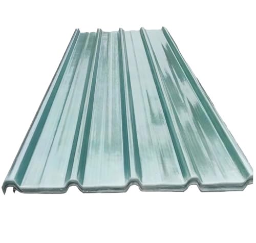 YHKJLYH Feuilles de toiture Transparentes, Feuilles de toiture ondulées, Isolation de Hangar léger, Plaque d'éclairage Naturel de véranda pour abri de Voiture de Garage, serres, Protection UV Imperm