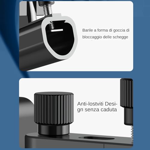 Soporte de paraguas para playa y camping con anclaje universal negro 6