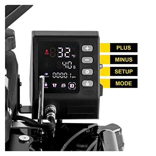 Hot Press 12x15 Inch Heat Press Sublimation Machine miniatura 2