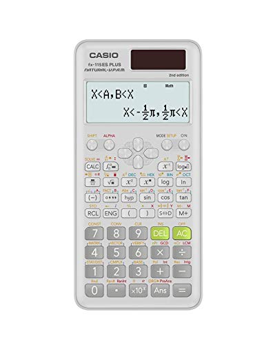 advanced calculator - Casio fx-115ESPLS2 White Advanced Scientific Calculator with Natural Display (Renewed)