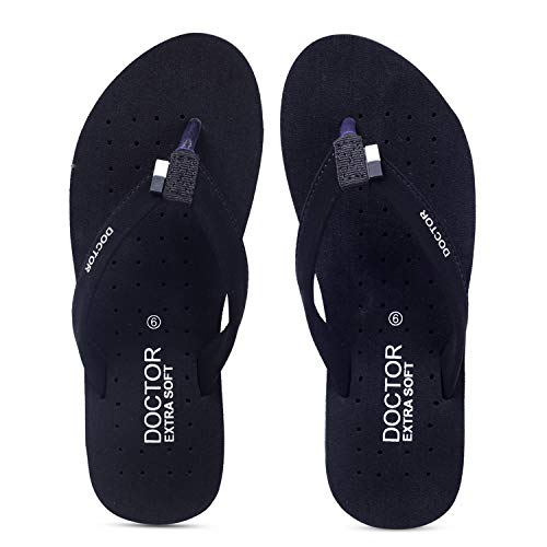 Image of DOCTOR EXTRA SOFT House Slipper for Women's Care Dr Orthopaedic Super Comfort Fitting Flat Cushion Chappal Flip-Flop for Ladies & Girl's