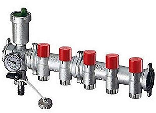 3470 13411 Colector 11 vías de retorno 1"x3 / 4" con cerradura FAR