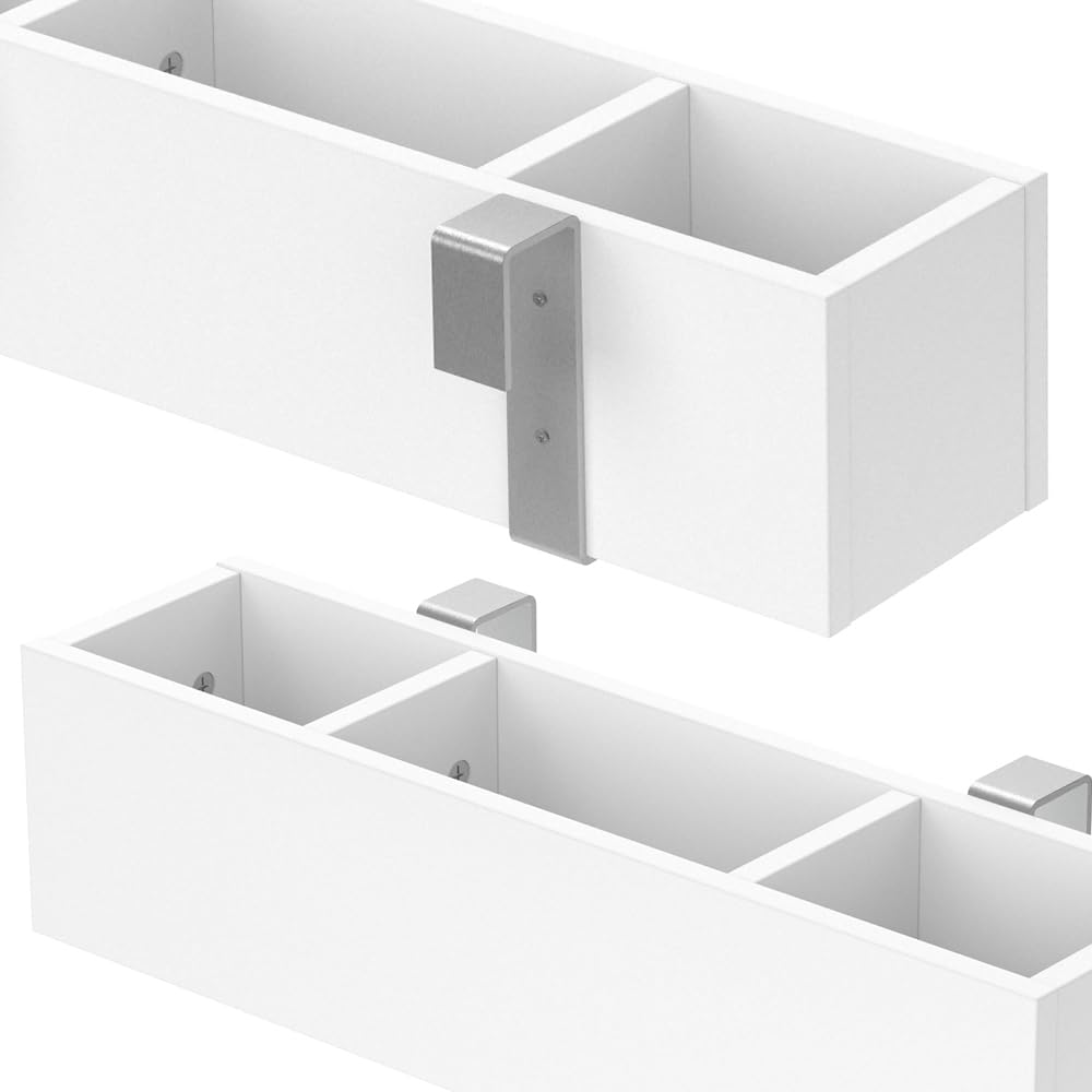 VitaliSpa Estante para Cama Infantil, Blanco, 60 x 15 cm, para Guardar Libros, Juguetes y Objetos cotidianos