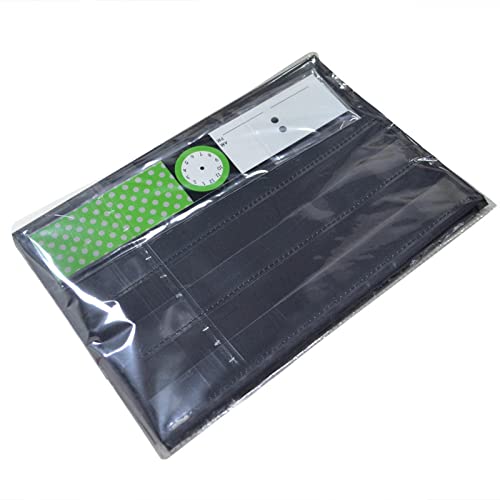 Amagogo Tabela de bolso com agenda resistente com organizador de arquivos de cartões para casa inter