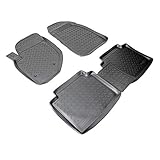 Material: goma suave Recambo Alfombrillas de goma 3D aptas para Hyundai Matrix  FC  año 2001 2010  ajuste perfecto + borde