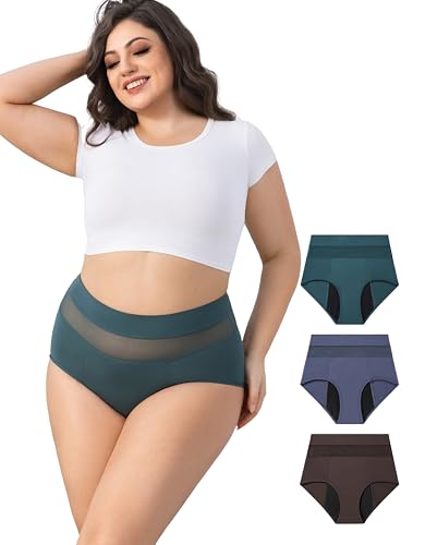 Image of Goat Union Overnight Period Underwear for Women Heavy Flow, Leakproof Menstrual Panties Full Coverage