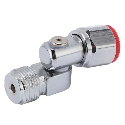 ciciglow Pistola de Pintura sin Aire Articulación Giratoria de 360 Grados Rotación 7/8 Pulgadas de Aluminio Aluminio Alezo Hilo Apretado para Proyectos de Pintura en Aerosol