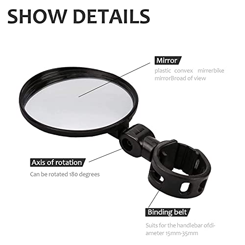 GZLCEU 2 specchietti retrovisori per bicicletta
