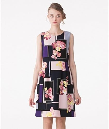 Amazon Co Jp ローズティアラ Rose Tiara 追加生産 ランパッチワークワンピース 25ネイビー 36 S 服 ファッション小物