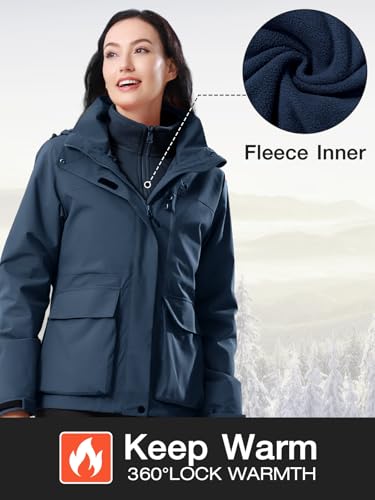 CAMEL CROWN Jaqueta de chuva feminina leve à prova d'água com zíper para mulheres, caminhadas, cicl