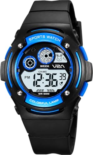 Image of V2A NOVA-X 2930 Digital Watch for Boys | Colour Pop Sports Design | Active Everyday Watch for Kids with Digital Display, Backlight & 50M Water Resistance
