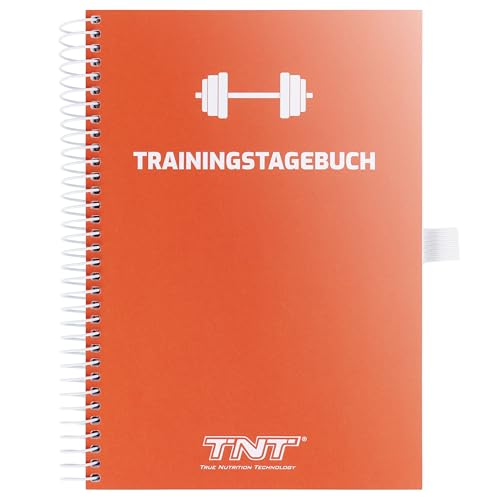 TNT Trainingstagebuch - orange (DIN A5) für Fitness, Workout, Krafttraining, Gym • Workout Planer • Fitness Notizbuch (132 Seiten)