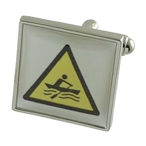 Rudern Wasser Designer Schwere Gewicht Solide Sterling Silber 925 Manschettenknöpfe + Personalisiertes Geschenk Nachricht Manschettenknöpfe Box