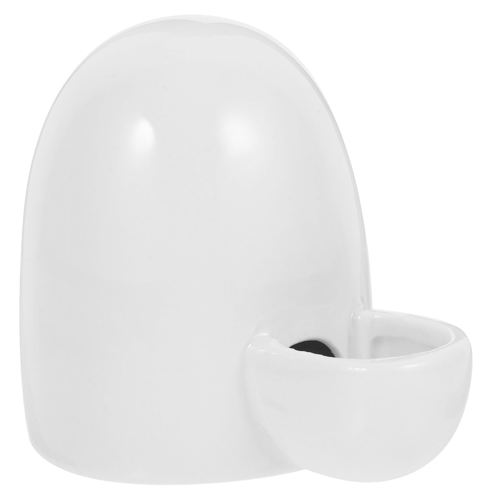 Dispensador automático de agua con sistema antigoteo para erizos pequeños en cerámica