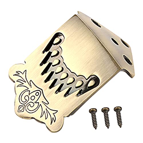 Toyvian 弦用属製マンドリンテールピース 高耐久素材 使用簡単 楽器修理 交換用アクセサリー