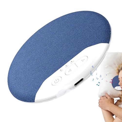 Altavoz de almohada para dormir, portátil, de larga duración, con ruido , auriculares privados para dormir, para adultos, niños, siesta, meditación, dormitorio, sala de estar, dormitorio, viajes