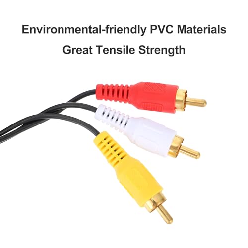 Cable auxiliar 3.5mm a 3 conectores 2 piezas miniatura 4