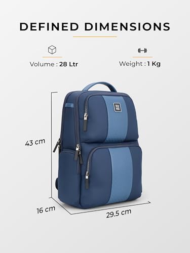 Image of EUME Premium 15.6 in Laptop bags for Men & Women Office Use | Stylish Backpack Bag | Spacious Backpack for Travelling | 28L Polaris