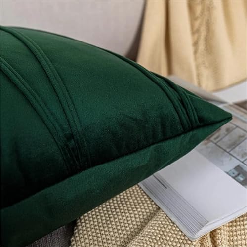 Housse de coussin lavable et ultra solide contre l'usure du velours - 6