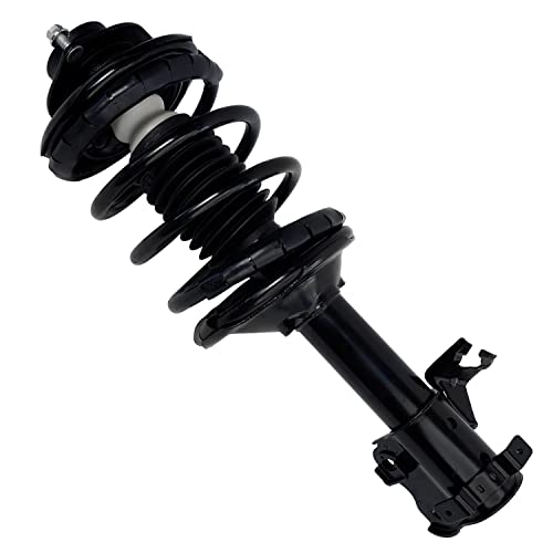 Image of Detroit Axle - Pair Front Struts for 1993-1999 Nissan Altima 2 Ready w /Coil Spring Assembly 1994 1995 1996 1997 1998 Replacement Suspension Complete Shocks Assembly