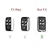 ROYALFOX(TM 5 buttons silicone carbon fiber smart remote Key Fob case Cover For Land Rover Defender Discovery Sport LR2 LR3 LR4 Range Rover Sport EVOQUE and Jaguar XF XJ XJL XE F-PACE (carbon fiber)