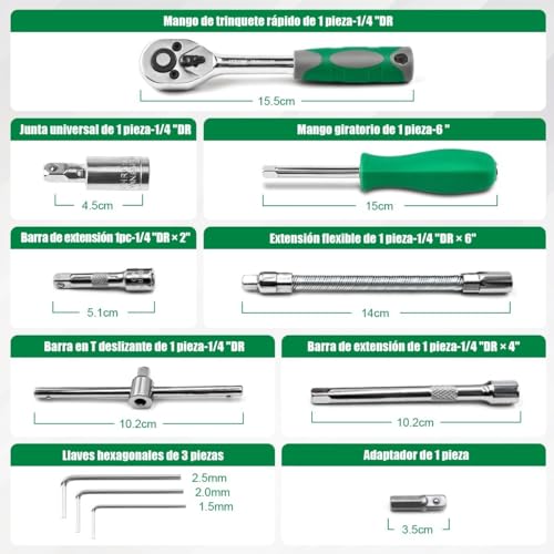 Herramientas Automotrices, Tools caja dados Marca SHAWTY (3)