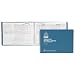 Dome 710 Simplified Payroll Record, Light Blue Vinyl Cover, 7 1/2 x 10 1/2 Pages