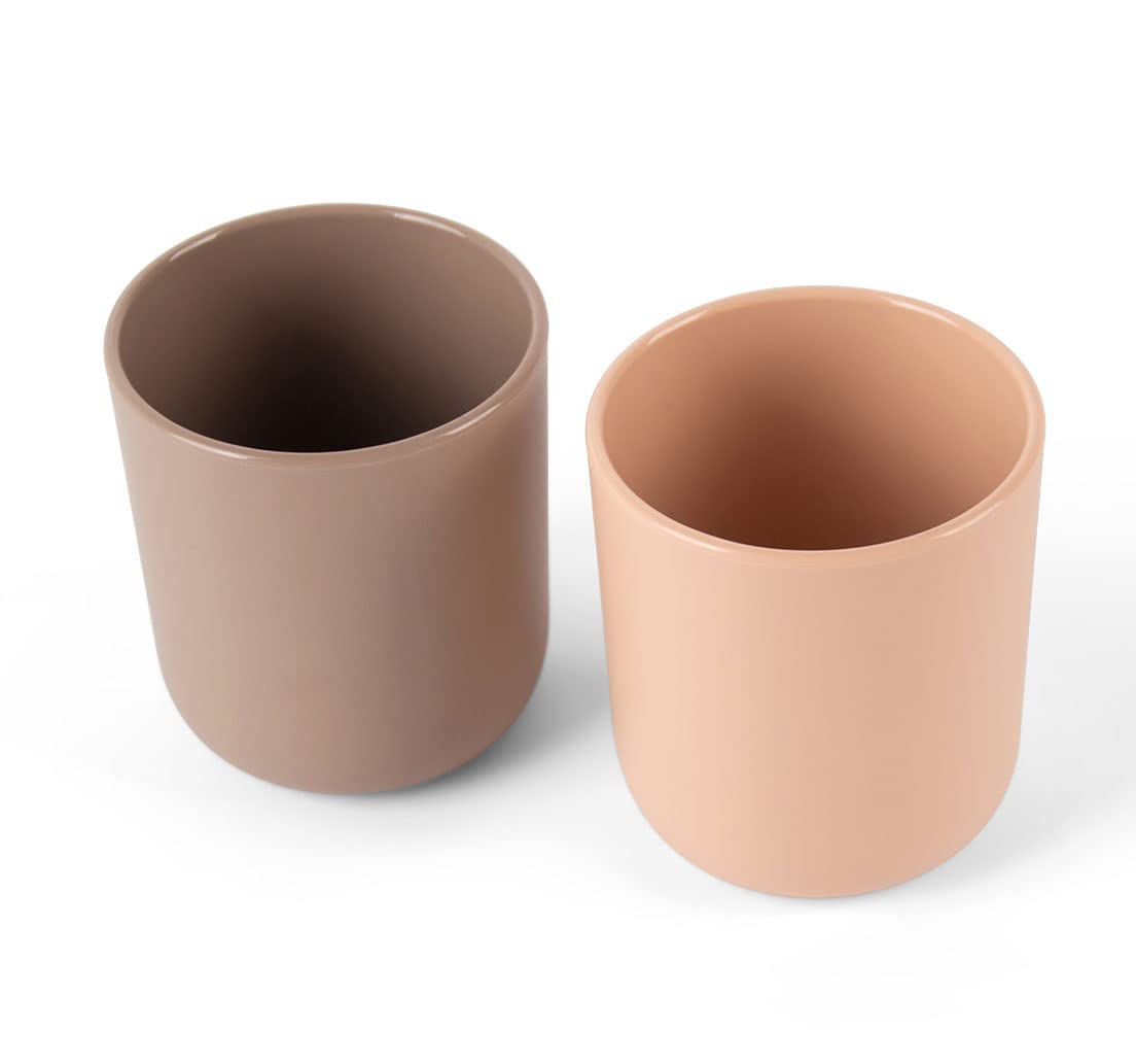 Dantoy - Tiny Biobased Cups Set - Mocca & Nude (6232)