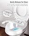 SAMODRA Bidet Toilet Seat Bundle with Soft Close - Non-Electric Dual Nozzle System, Quick-Release for Easy Installation & Clean (Elongated Seat & Bidet Bundle)