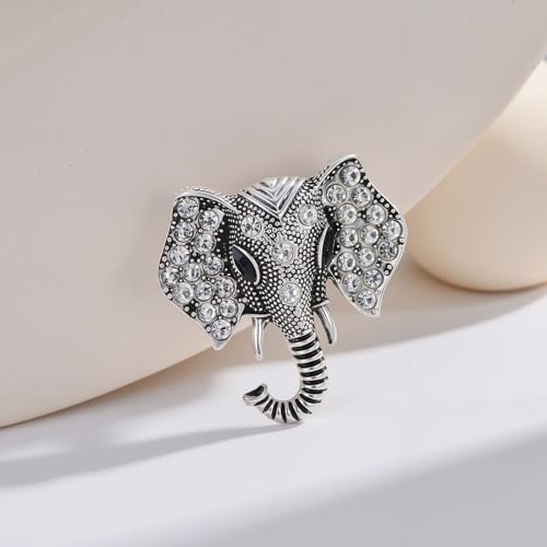 Image of Cute Animal Brooch Pins, Animal Theme Brooches Accessories for Clothes, Birthday Christmas Gift for Women