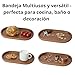 Imagen de Kook Time Bandeja Decorativa de Madera de Acacia Curve
