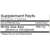 White Oak Bark 900mg // 100 Capsules // Pure // by PureControl Supplements