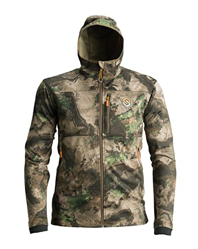 ScentLok Silentshell Camo Hooded Hunting Jacket for Men Lightweight Whitetail Gear3
