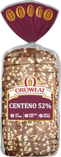Oroweat - Pan de molde de Centeno 52%, Pipas de Girasol 15 rebanadas, 590 g
