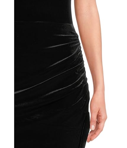 Image of Norma Kamali Women's Strapless Side Drape Gown