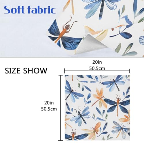 Servilletas de Tela Multicolor Set x6 20x20 in miniatura 6