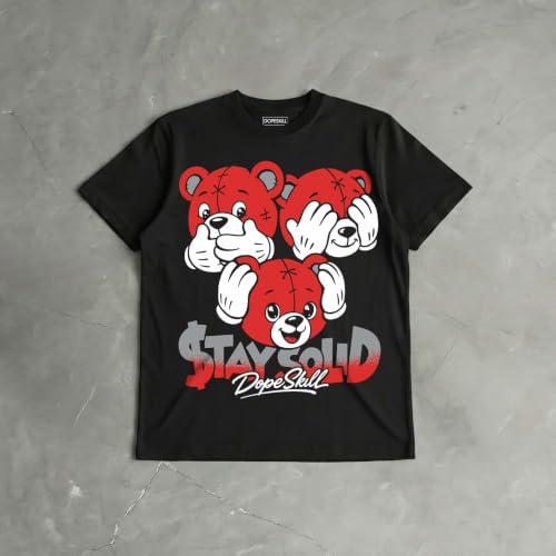 Image of DopeSkill Graphic Tee Streetwear Hip Hop Hypebeast Street Style Unisex T-Shirt Sneaker Colour Matching Shirts Cute Graphic