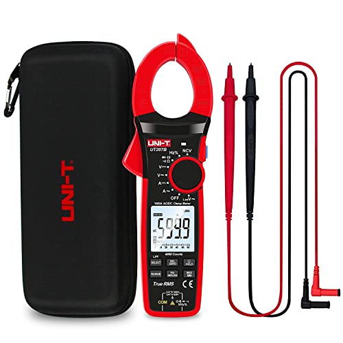 UNI-T UT205E UT206B UT207B UT208B Pinza Amperimétrica Analógica Digital Profesional 1000A 1000V miniatura 4