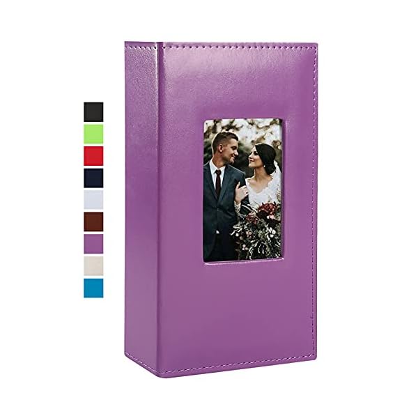 Vienrose Fotoalbum Einsteckalbum für 300 10x15 Fotos Lederbezug Extra Große Kapazität für Familien Hochzeit Jahrestag…