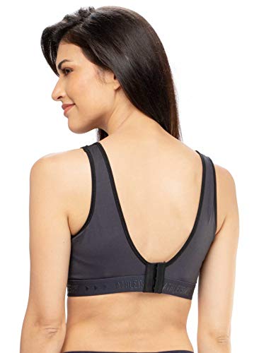 Image of Lovable Women's Polyester Lightly Padded Wire Free Modern Sports Bra