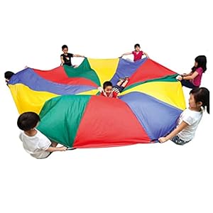 Coördinatiespel Voor Kinderen, Kwekerij Fysieke Training Parachute Games, Resistente Parachute Voor 3-6 Jaar Oud (Size…