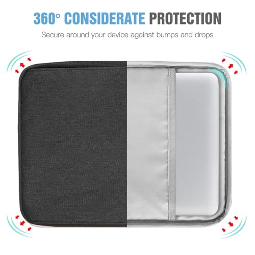 Image of TiMOVO 13 inch Laptop Sleeve for MacBook Neo /Air 2026 Carrying Case, Black Gray