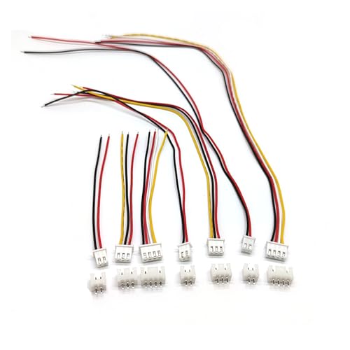 Connecteur XH2.54 évite les faux contacts câble 6 broches 300mm serti pour circuit électronique