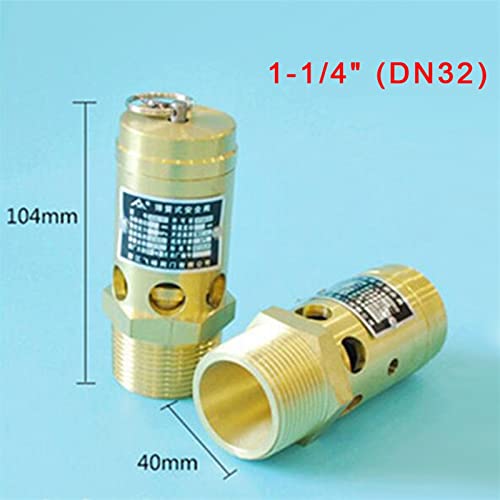 Válvula de alivio DN15 de 0.9 MPa con anillo de tracción para compresor de aire y caldera 7