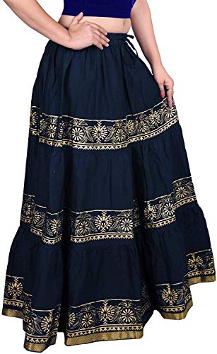 Women Long Traditional Ethnic Skirt3