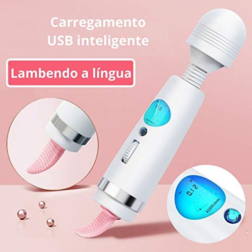 Vibrador 9 Frequências À Prova D'água Estimulador Clitóris Led Zatla Shop